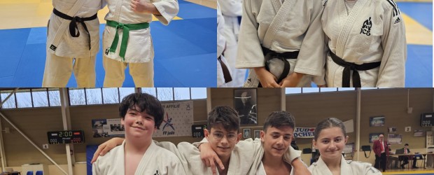 Un joli week-end de judo !!! Un titre et des podiums !!!